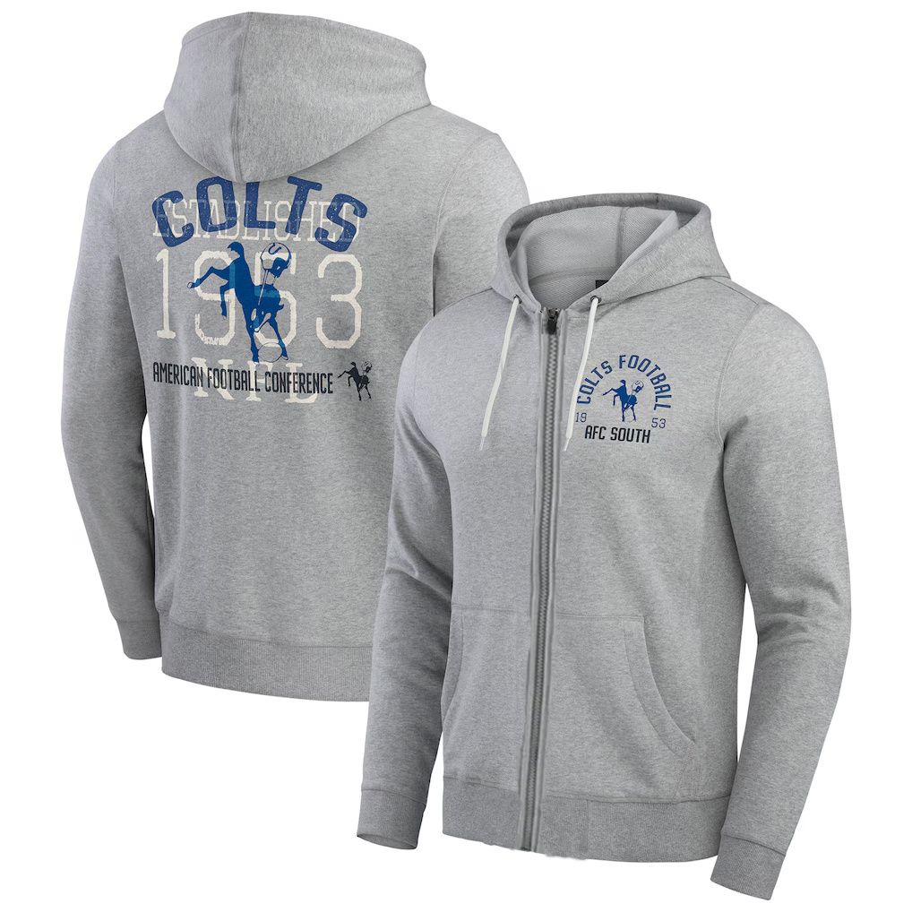 Men 2026 Nike NFL Indianapolis Colts hoodie grey 05